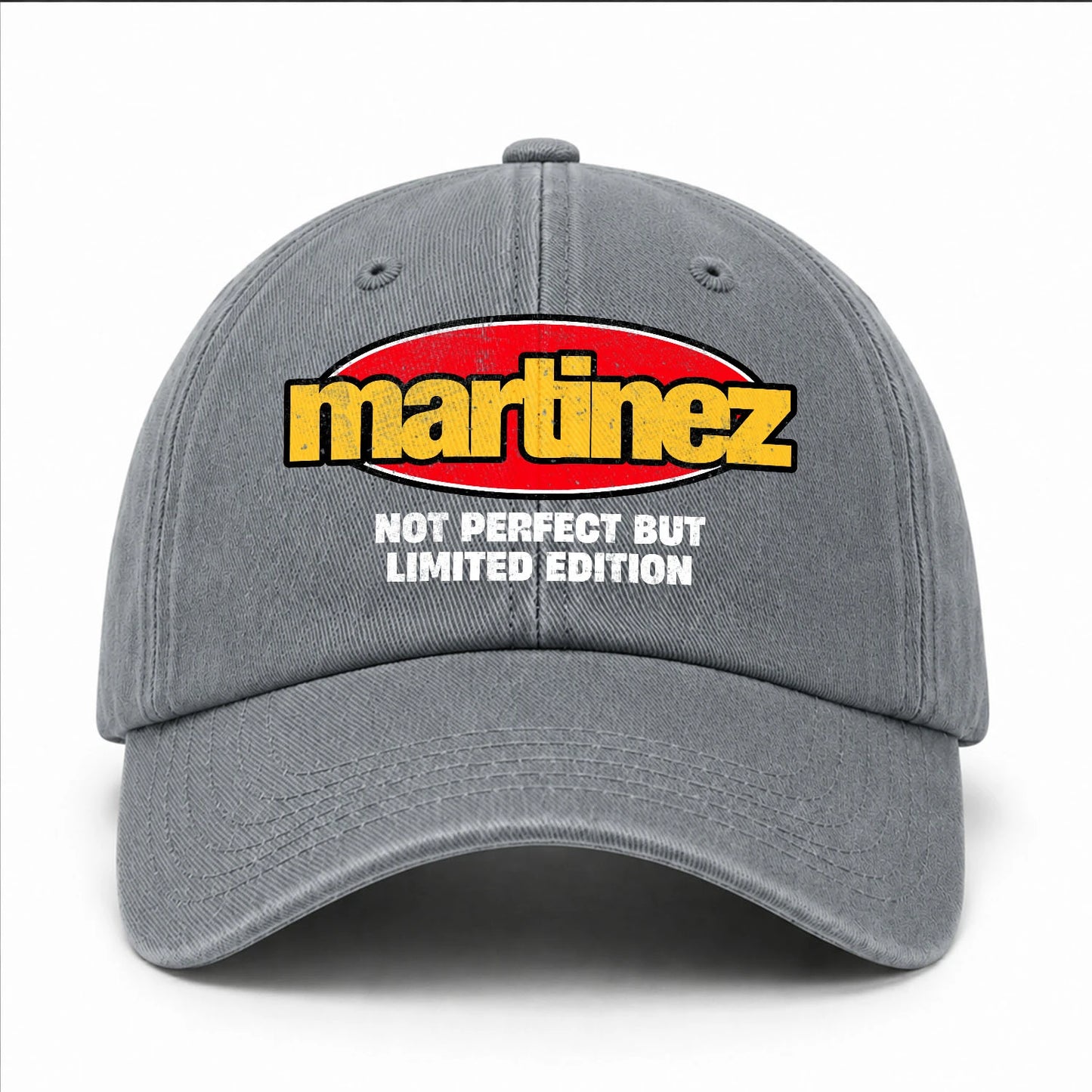 Your Name Not Perfect But Limited Edition Red Logo Washed Cap MARTINEZ 13K1 C84PF