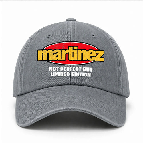 Your Name Not Perfect But Limited Edition Red Logo Washed Cap MARTINEZ 13K1 C84PF