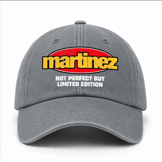 Your Name Not Perfect But Limited Edition Red Logo Washed Cap MARTINEZ 13K1 C84PF