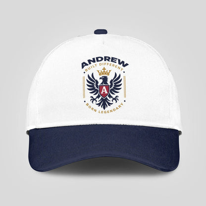 Built Different Born Legendary Elegant Blue And White Cap ANDREW 13K1 C76PF