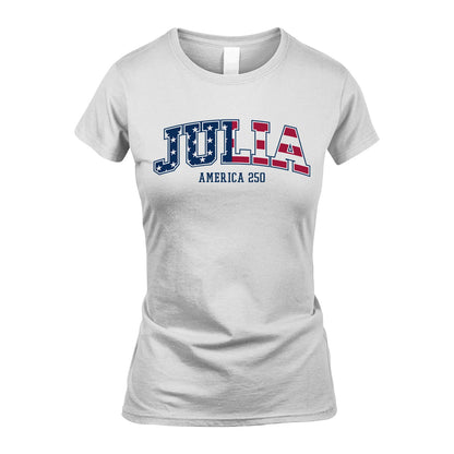 JULIA 13K1-555 America 250 Personalized