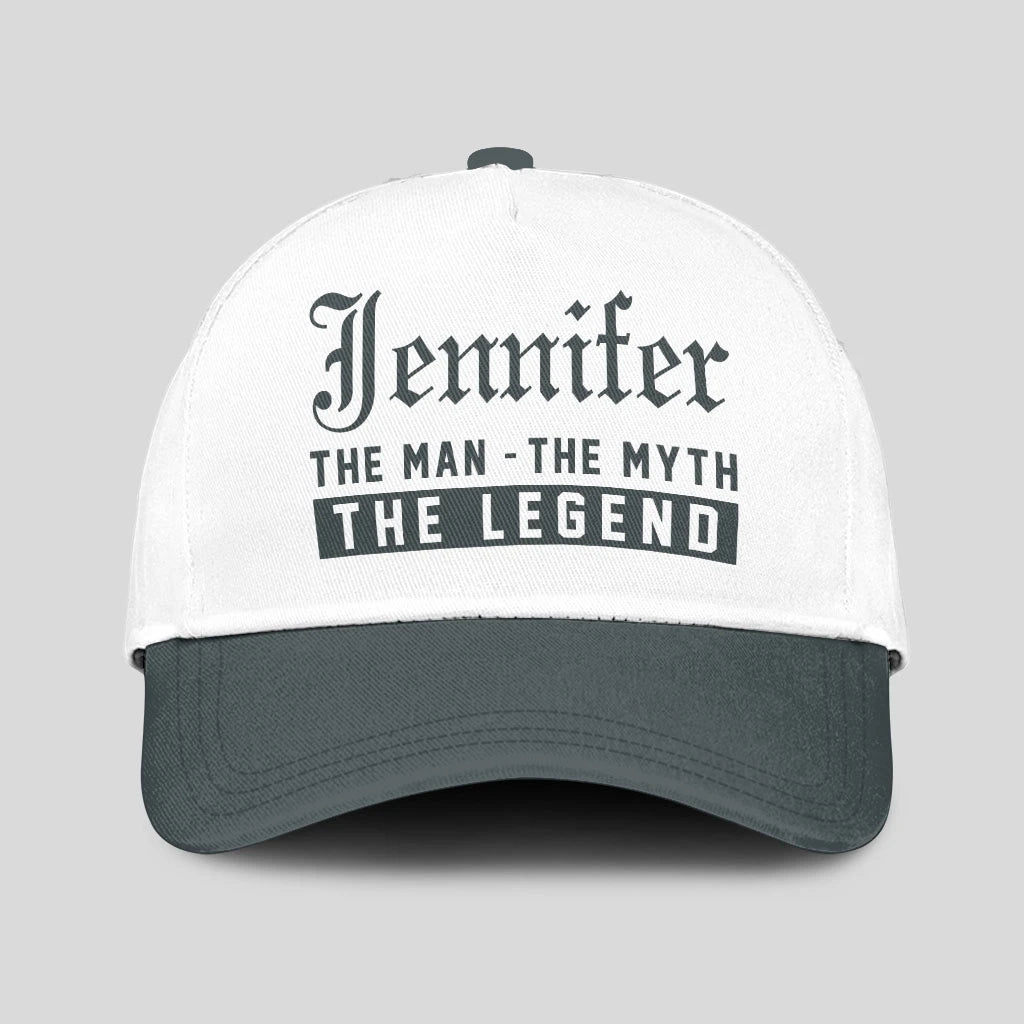 The Man The Myth The Legend Luxury Cap JENNIFER 13K1 C39PF