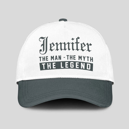 The Man The Myth The Legend Luxury Cap JENNIFER 13K1 C39PF
