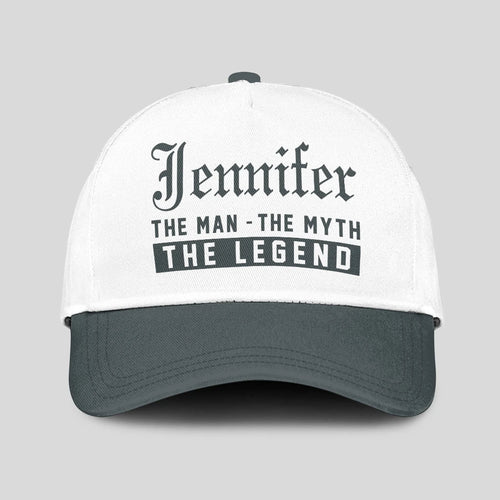 The Man The Myth The Legend Luxury Cap JENNIFER 13K1 C39PF