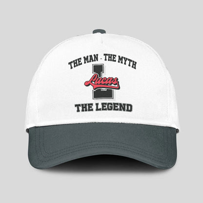 The Man The Myth The Legend Custom Initial Letter And Name Cap LUCAS 13K1 C38PF