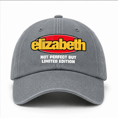 Your Name Not Perfect But Limited Edition Red Logo Washed Cap ELIZABETH 13K1 C84PF