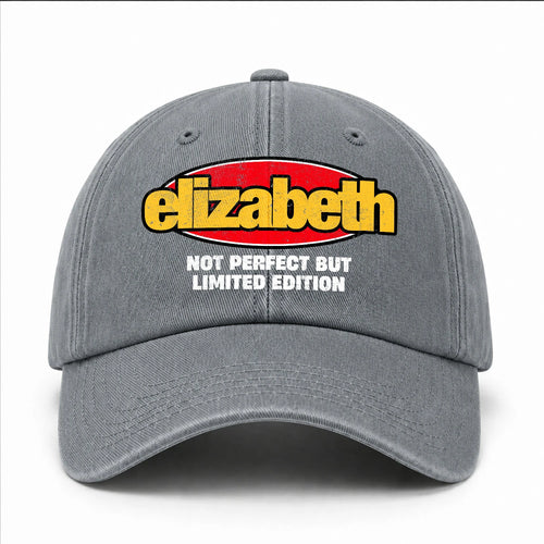 Your Name Not Perfect But Limited Edition Red Logo Washed Cap ELIZABETH 13K1 C84PF
