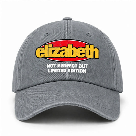 Your Name Not Perfect But Limited Edition Red Logo Washed Cap ELIZABETH 13K1 C84PF