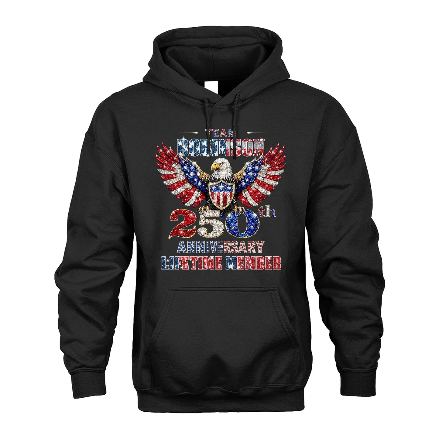 ROBIN 13K1-523 Personalized "Team...Lifetime Member" America 250 Design