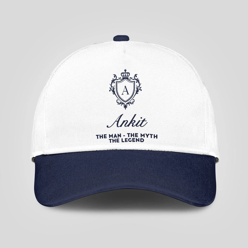The Man The Myth The Legend Blue Cap ANKIT 13K4 C46PF