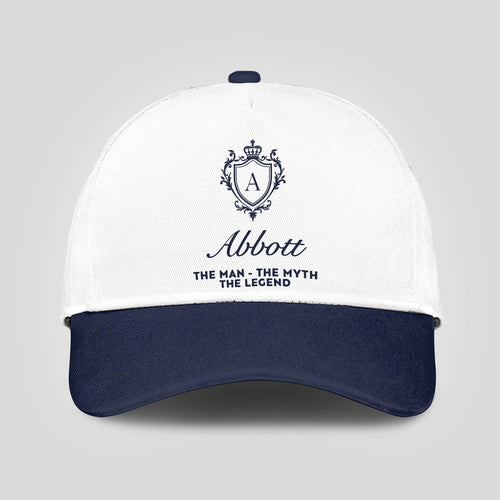 The Man The Myth The Legend Blue Cap ABBOTT 13K4 C46PF