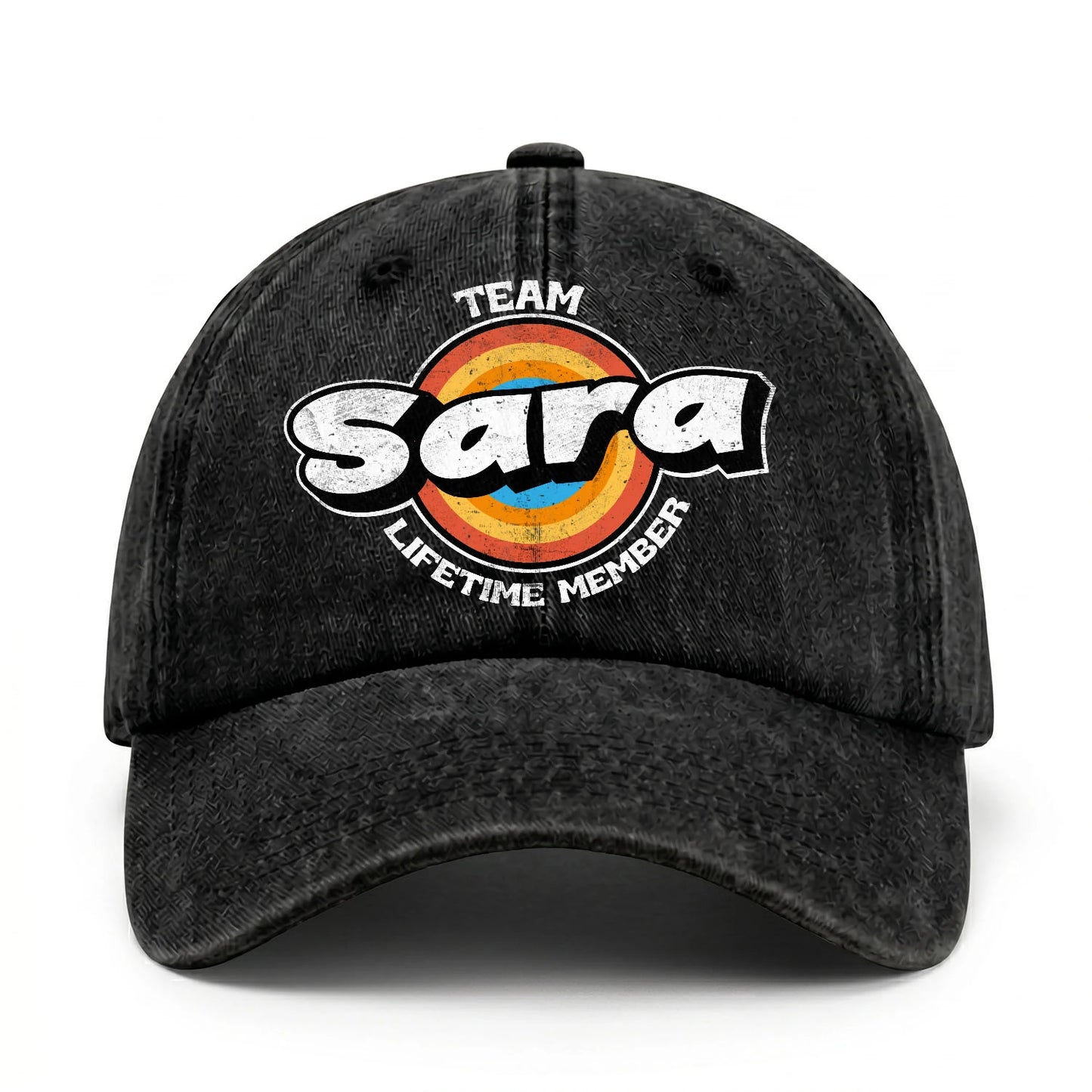 Team Your Name Lifetime Member Logo Cap SARA 13K1 C66PF