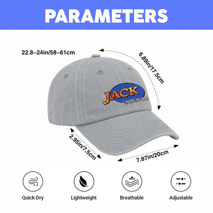 Your Name Unbreakable Washed Cap JACK 13K1 C68PF
