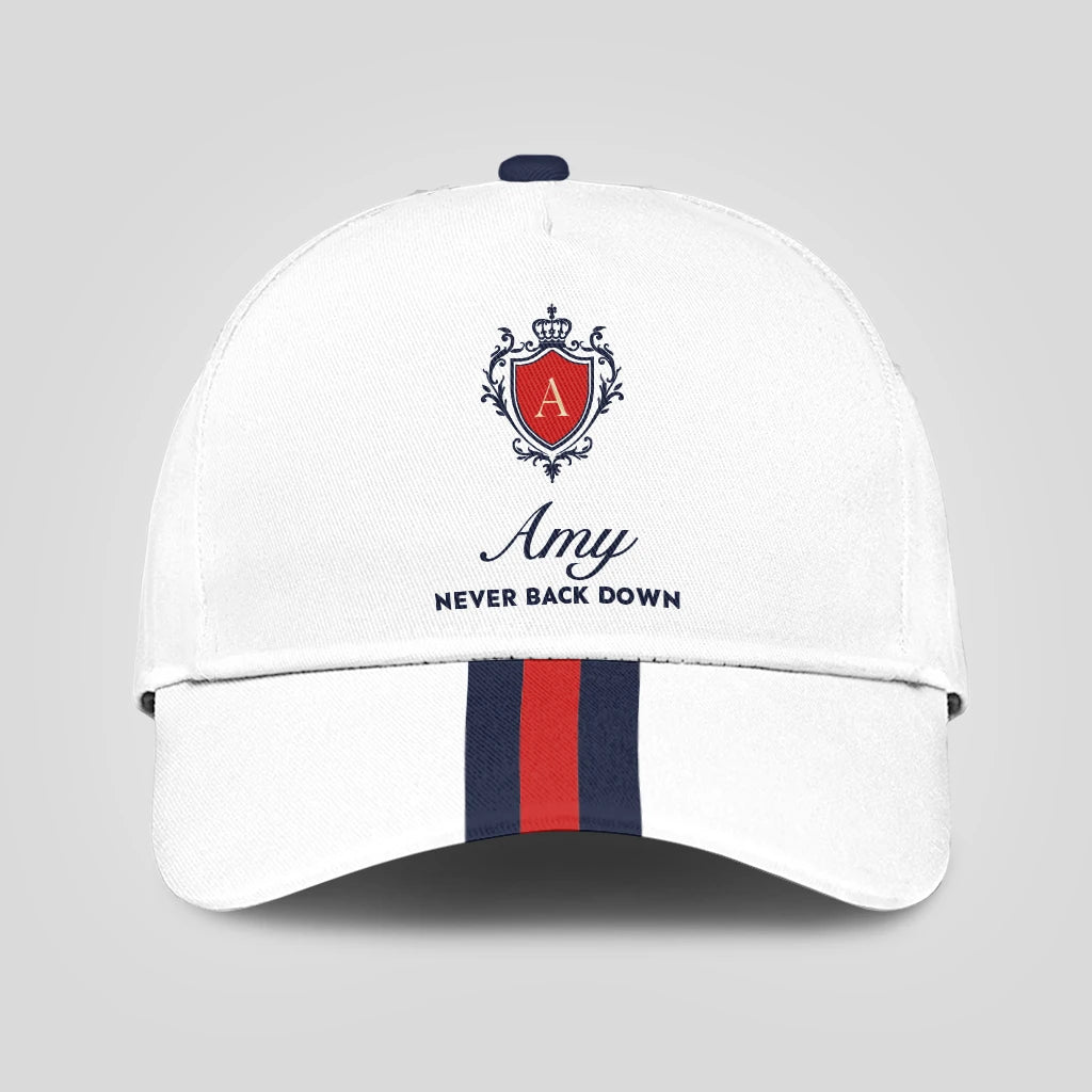 Never Back Down Stripped Cap AMY 13K1 C86PF