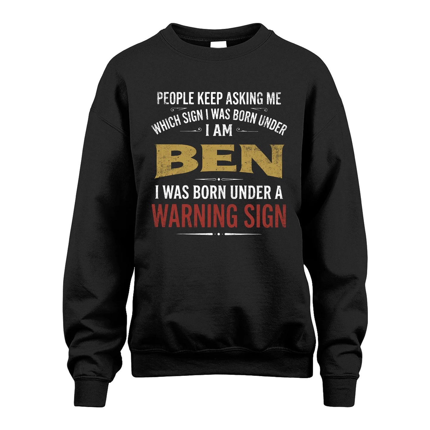 BEN 13K1-562 People Keep Asking Me ...