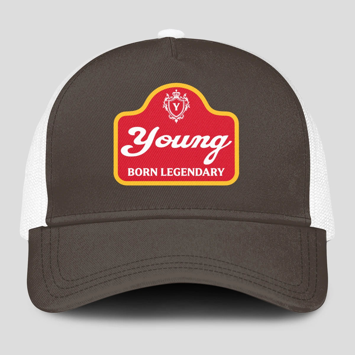 Born Legendary Charcoal Mesh Cap YOUNG 13K1 C196PF