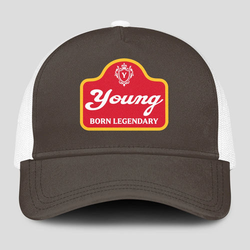 Born Legendary Charcoal Mesh Cap YOUNG 13K1 C196PF