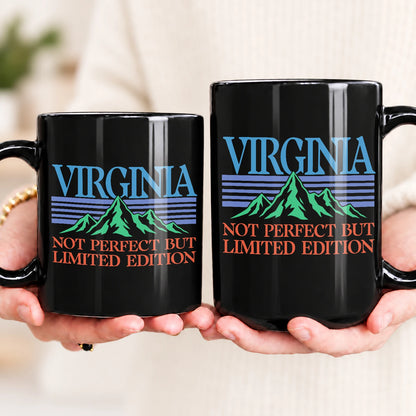Not Perfect But Limited Eidition Retro Mountain Mug VIRGINIA 13K1 MG29
