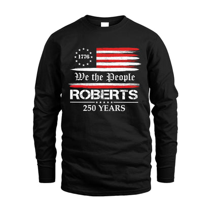 ROBERTS 13K1-546 We the People Name 250 Years