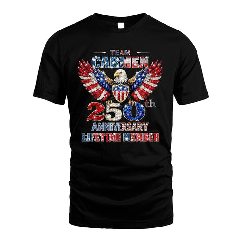 CARLOS 13K1-523 Personalized "Team...Lifetime Member" America 250 Design