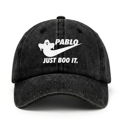 Just Boo It Halloween Washed Cap PABLO 13K1 C83PF