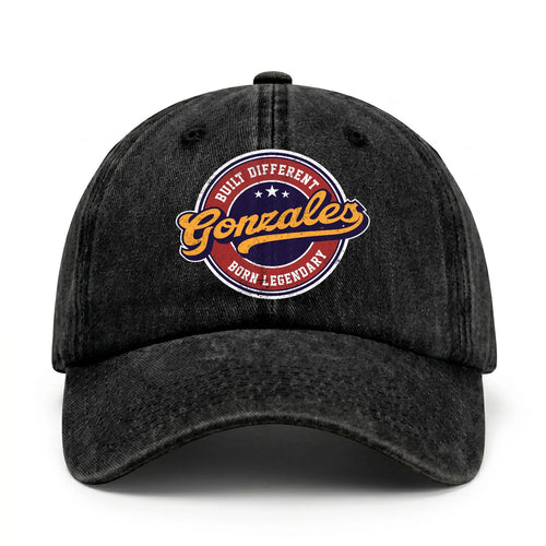 Built Different Born Legendary Logo Washed Cap GONZALES 13K1 C65PF