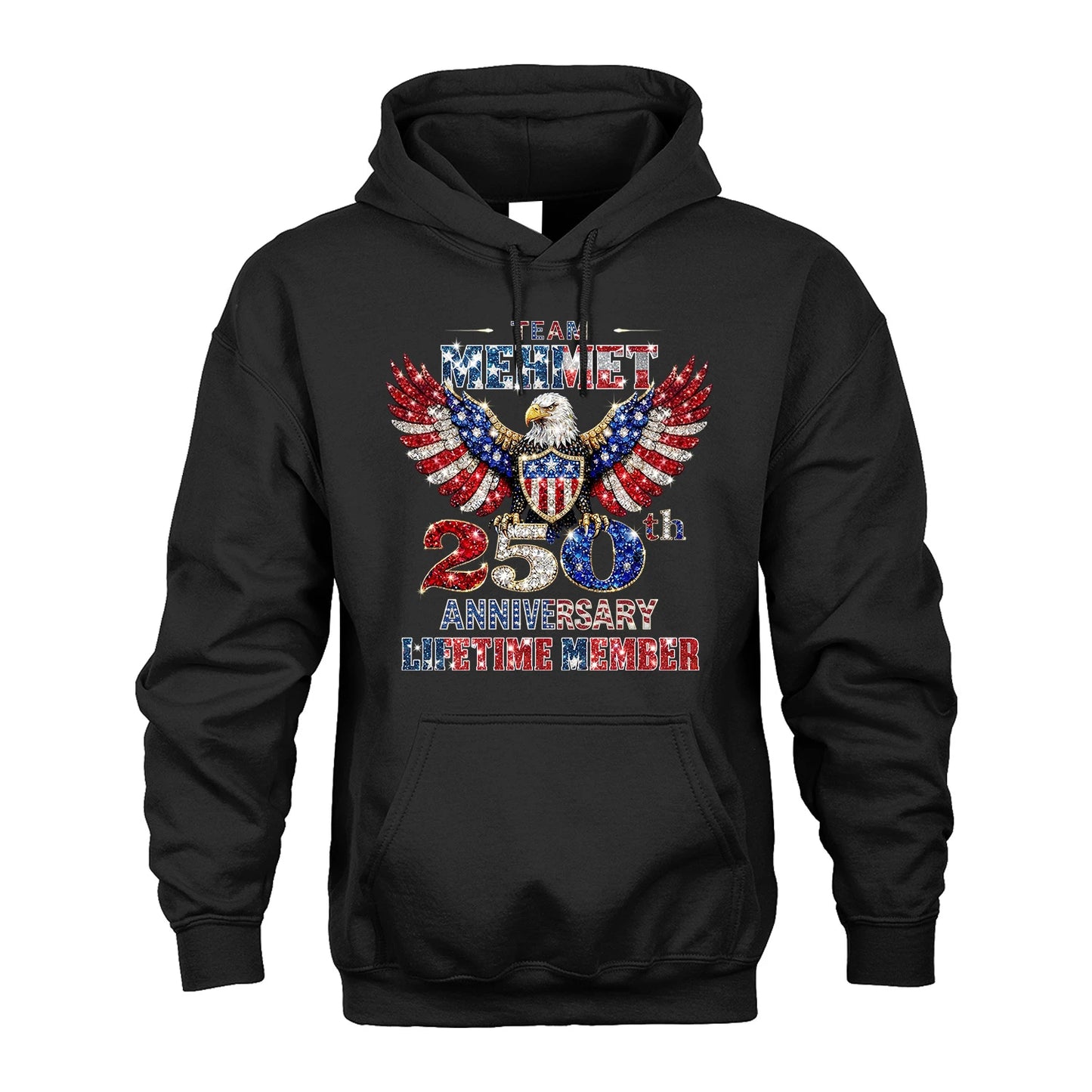 MEGAN 13K1-523 Personalized "Team...Lifetime Member" America 250 Design