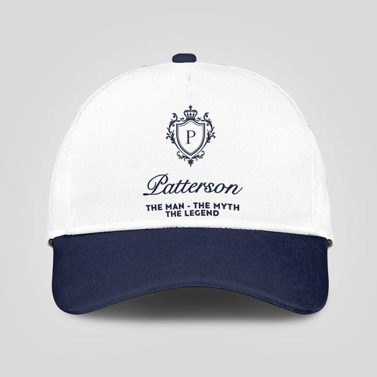 The Man The Myth The Legend Blue Cap PATTERSON 13K2 C46PF