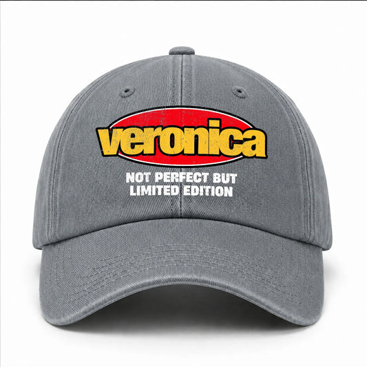 Your Name Not Perfect But Limited Edition Red Logo Washed Cap VERONICA 13K1 C84PF