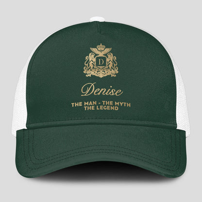 The Man The Myth The Legend Sage Green Mesh Cap DENISE 13K1 C192PF