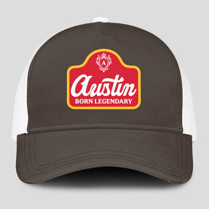 Born Legendary Charcoal Mesh Cap AUSTIN 13K1 C196PF