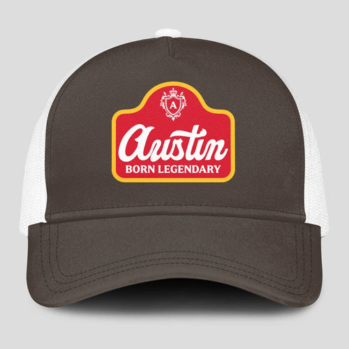 Born Legendary Charcoal Mesh Cap AUSTIN 13K1 C196PF
