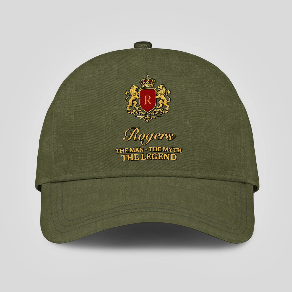 The Man The Myth The Legend Royal Olive Cap ROGERS 13K1 C92PF