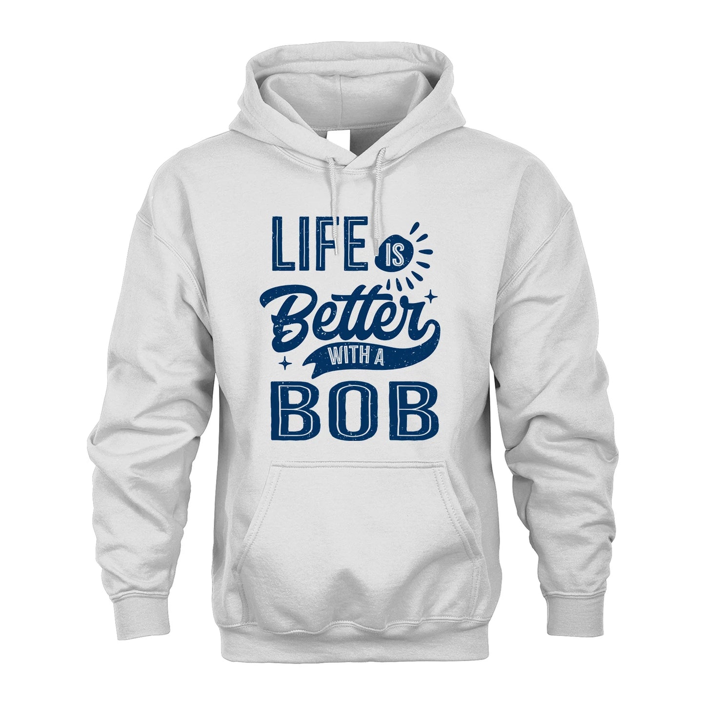 BOB 13K1-116 Personalized Name Quote T-Shirt Life Is Better With Unisex Gift