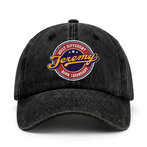 Built Different Born Legendary Logo Washed Cap JEREMY 13K1 C65PF