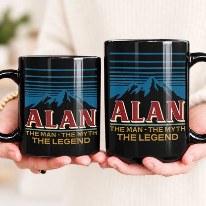 The Man The Myth The Legend Mountain Mug ALAN 13K1 MG04