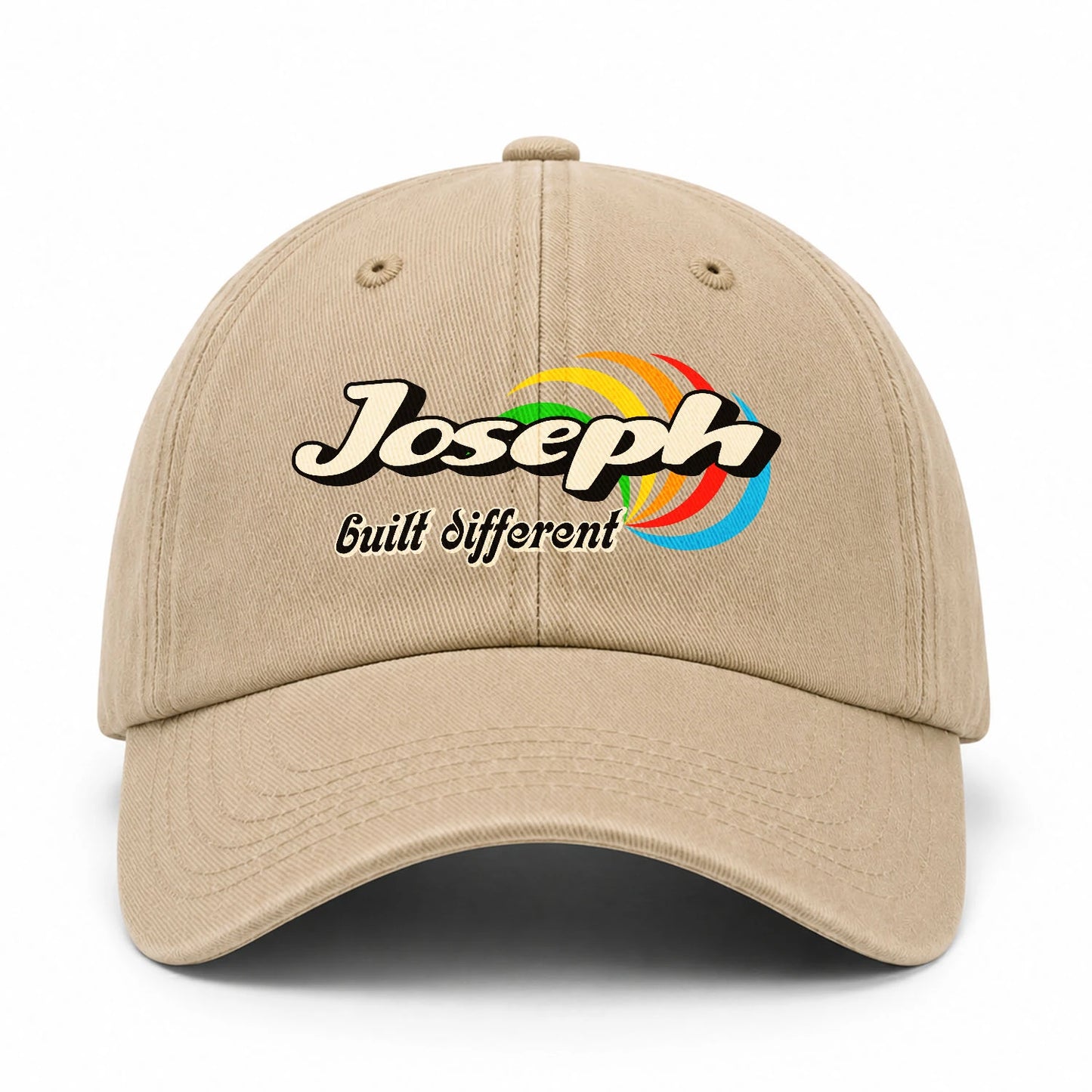 Your Name Built Different Retro Washed Cap JOSEPH 13K1 C55PF
