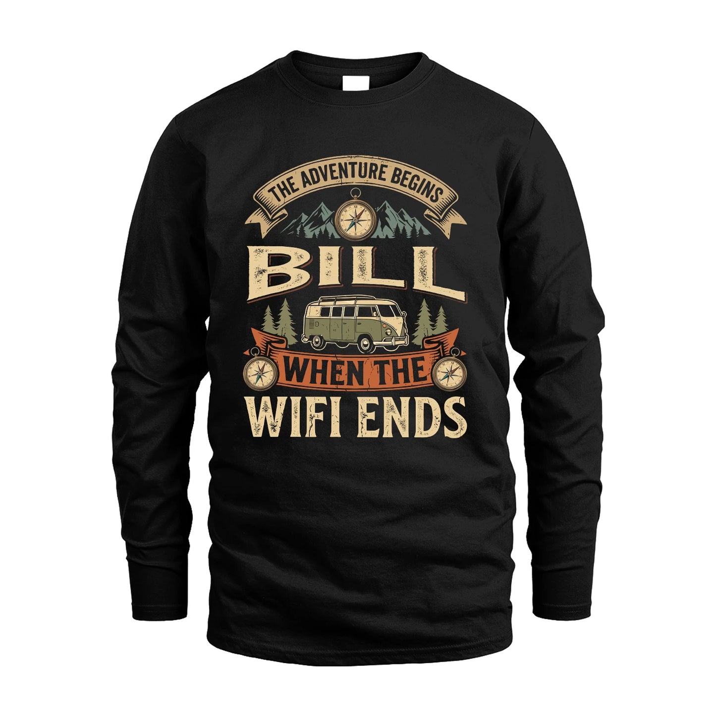 BILL 13K1-547 The Adventure Begins Name When The Wifi Ends
