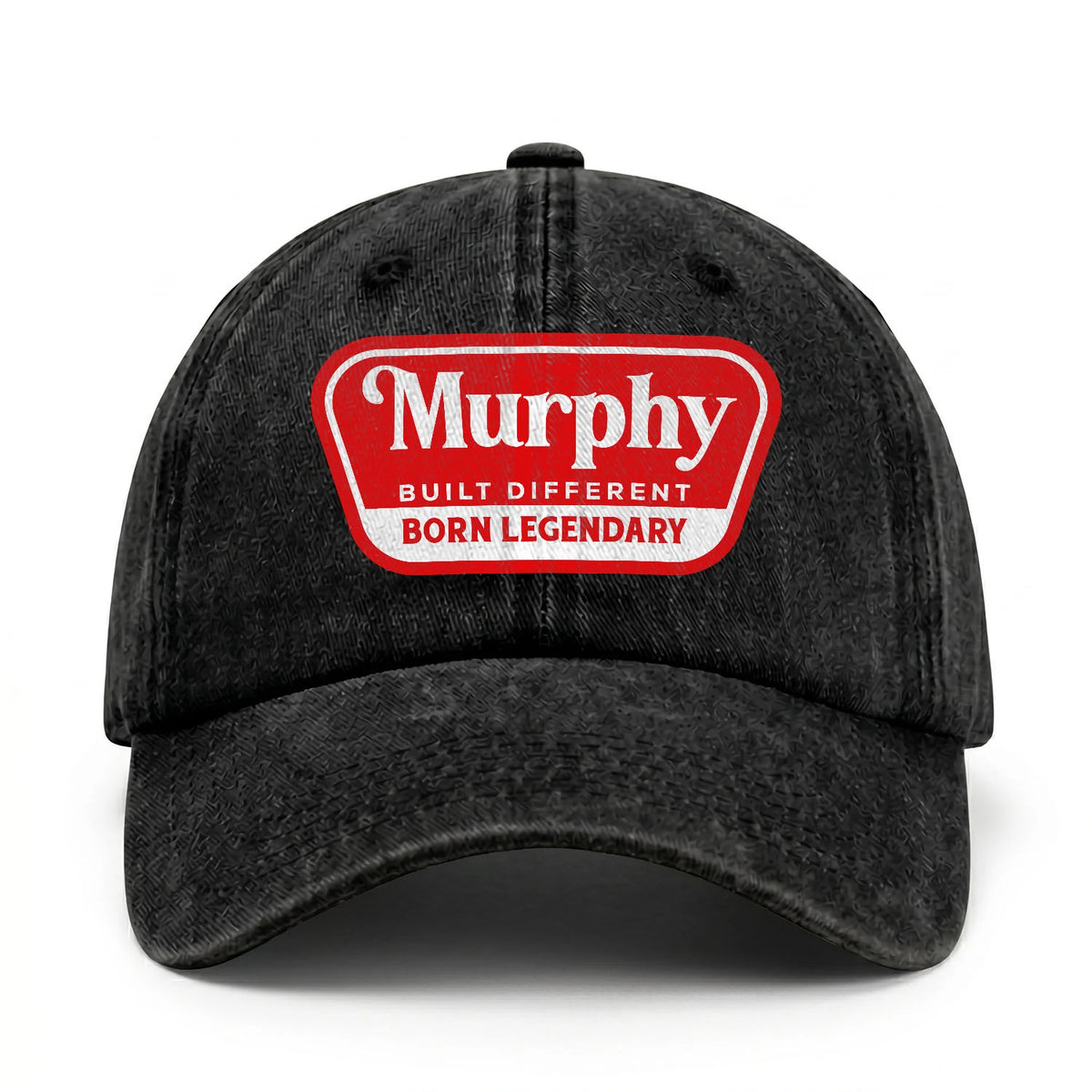 Built Different Born Legendary Red Logo Washed Cap MURPHY 13K1 C63PF