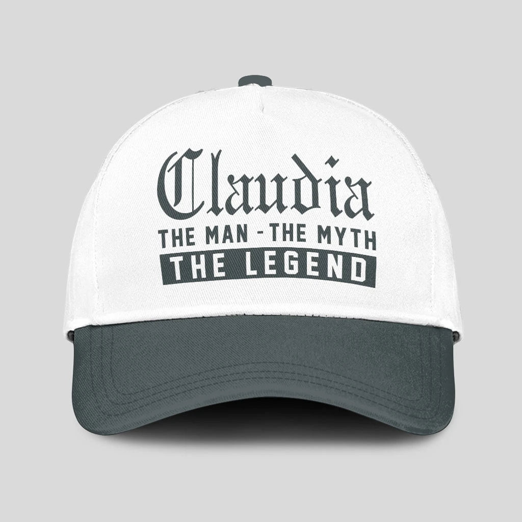 The Man The Myth The Legend Luxury Cap CLAUDIA 13K1 C39PF