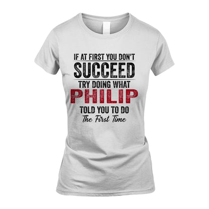 PHILIP 13K1-357 If At First You Don't Succeed...