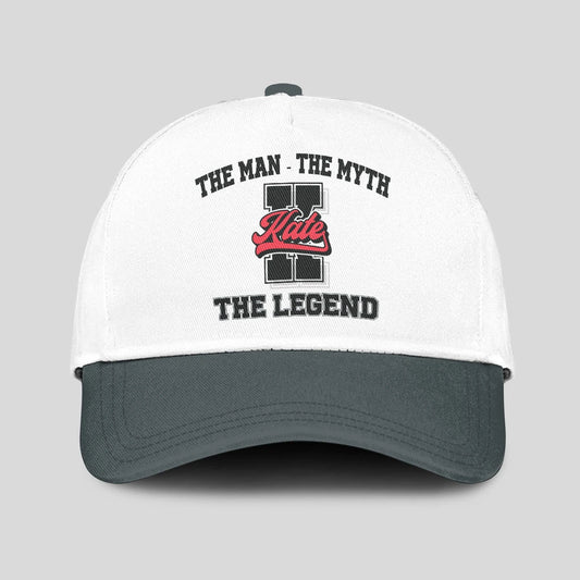 The Man The Myth The Legend Custom Initial Letter And Name Cap KATE 13K1 C38PF