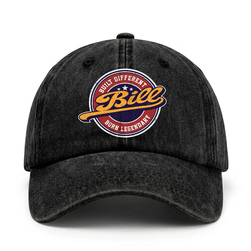 Built Different Born Legendary Logo Washed Cap BILL 13K1 C65PF