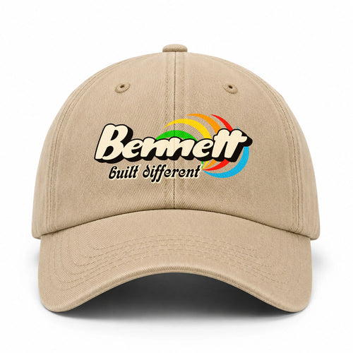 Your Name Built Different Retro Washed Cap BENNETT 13K1 C55PF