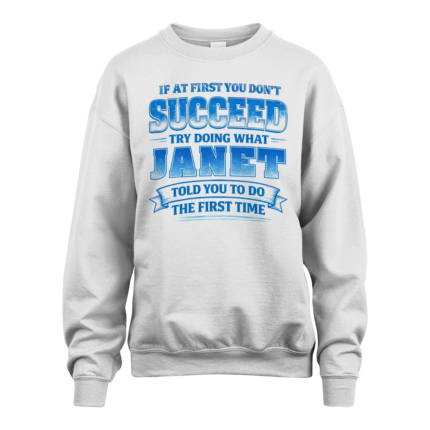 JANET 13K1-502 If At First You Don't Succeed...