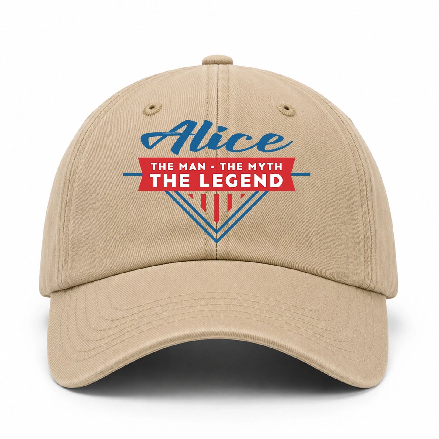 The Man The Myth The Legend Logo Washed Cap ALICE 13K1 C37PF
