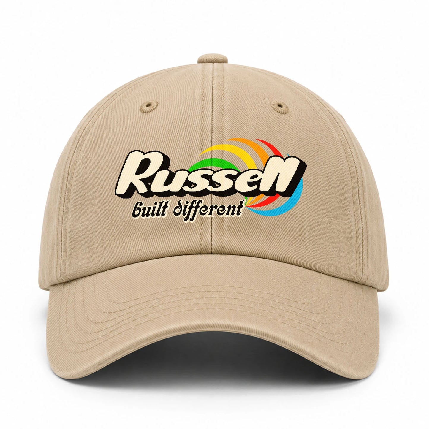 Your Name Built Different Retro Washed Cap RUSSELL 13K1 C55PF
