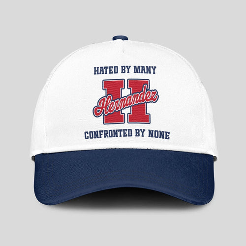 Hated By Many Confronted By None Sporty Cap HERNANDEZ 13K1 C45PF