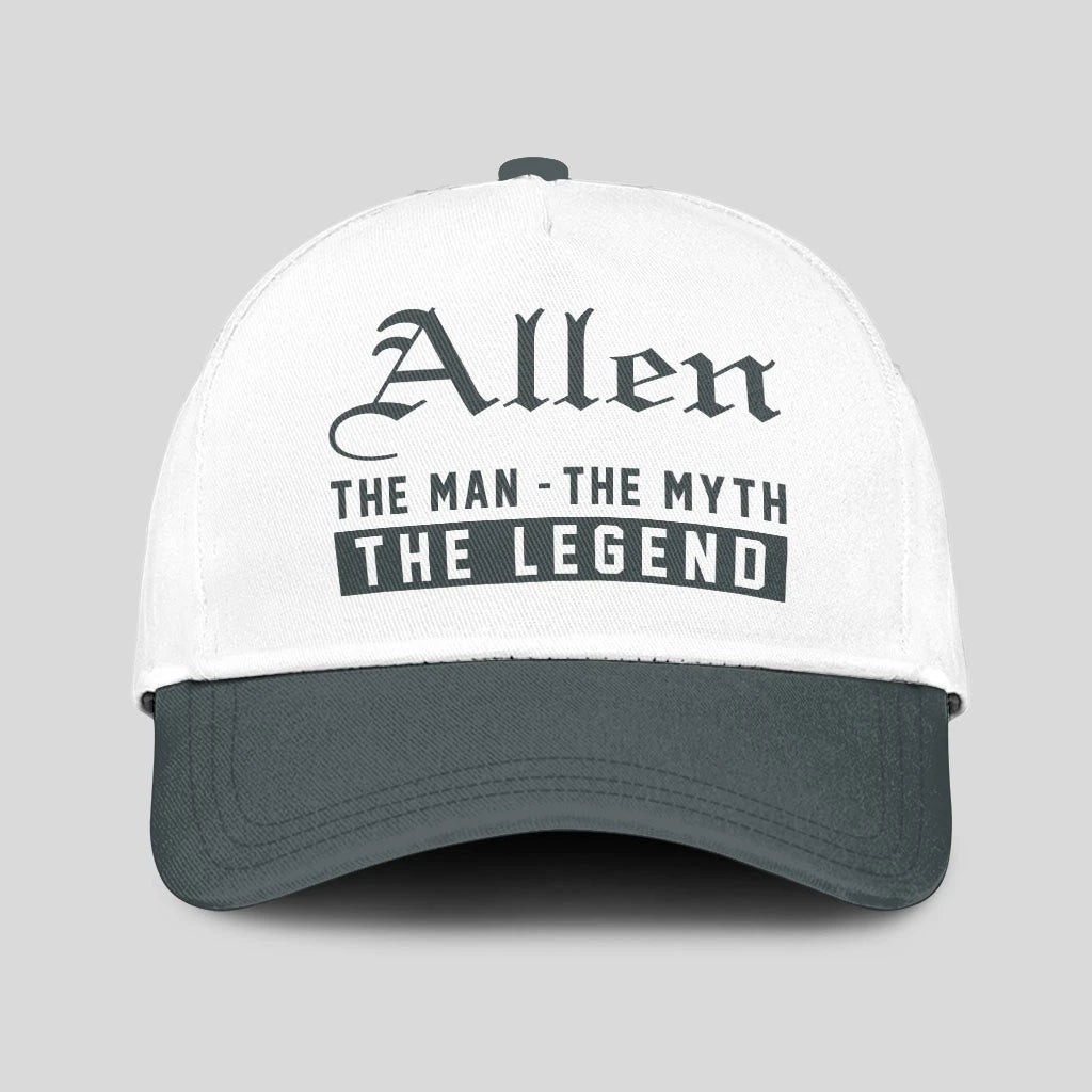 The Man The Myth The Legend Luxury Cap ALLEN 13K1 C39PF