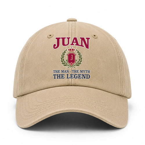 The Man The Myth The Legend Royal Khaki Cap JUAN 13K1 C116PF